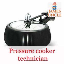 Pressure cooker technician Mr. Gurupada Samanta in Sahapur